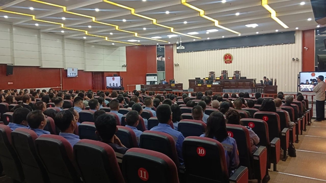 青海宜化：旁聽(tīng)庭審敲警鐘，紀(jì)法紅線(xiàn)記心間